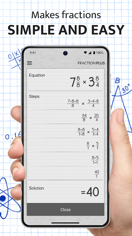 Fraction Calculator Plus