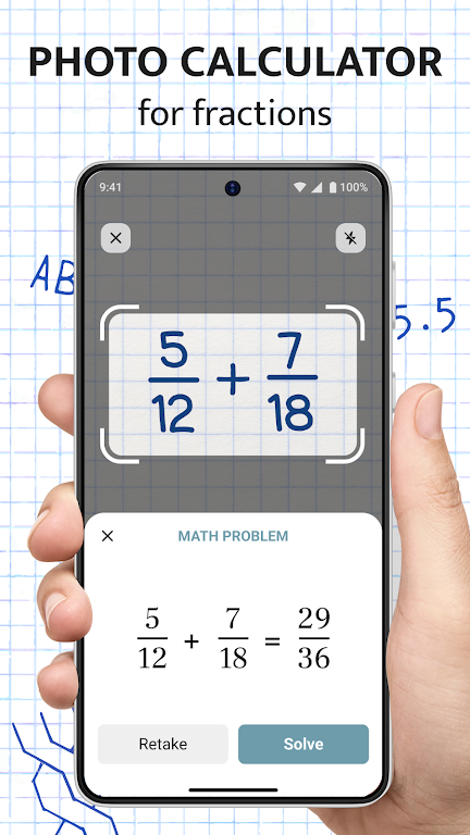 Fraction Calculator Plus