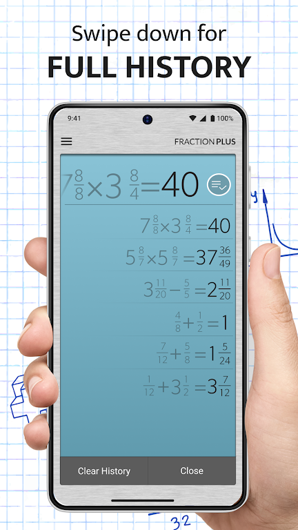 Fraction Calculator Plus