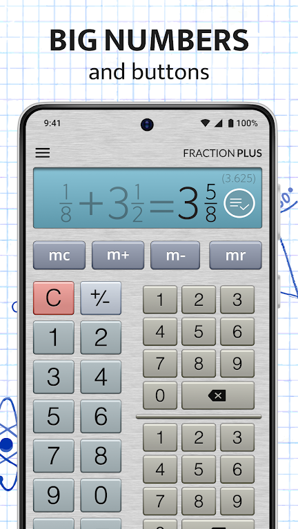 Fraction Calculator Plus