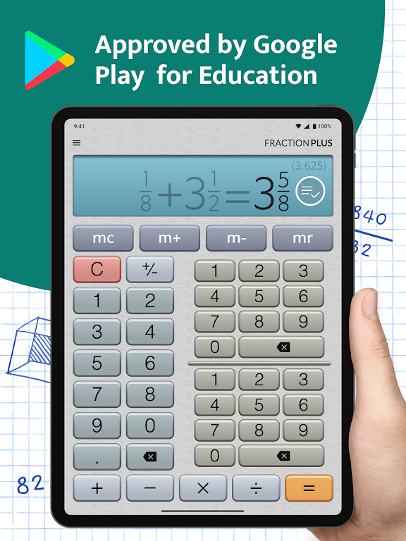 Fraction Calculator Plus
