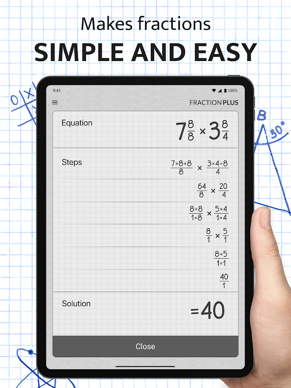 Fraction Calculator Plus