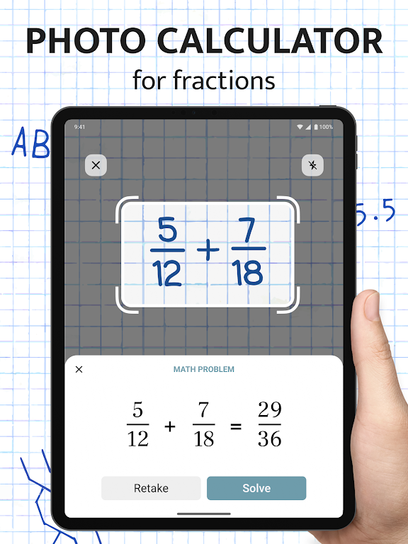 Fraction Calculator Plus
