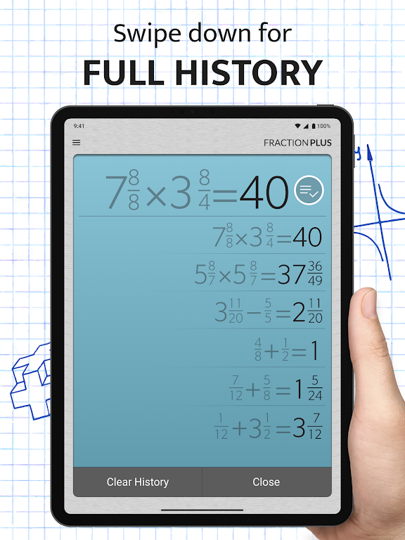 Fraction Calculator Plus