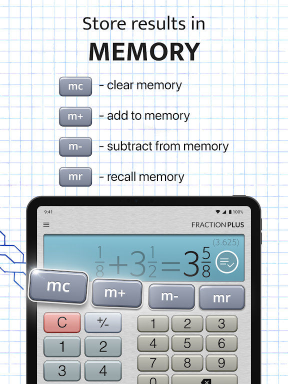 Fraction Calculator Plus