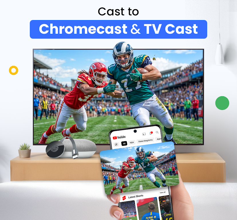 Cast for Chromecast & TV Cast
