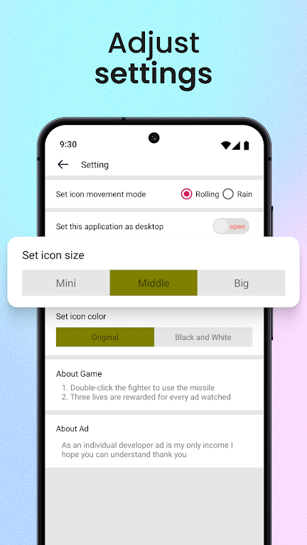 Rolling Icon: Gravity Launcher