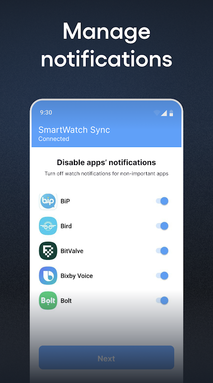 SmartWatch & BT Sync Watch App