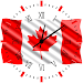 Canada Time Zone Clock