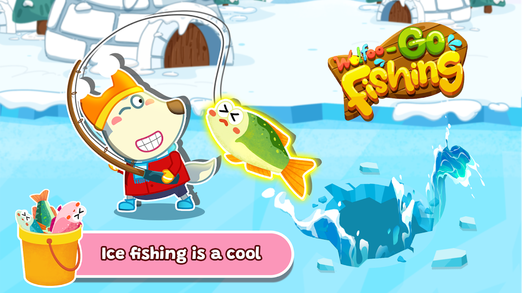 Wolfoo Baby Fishing For Kids