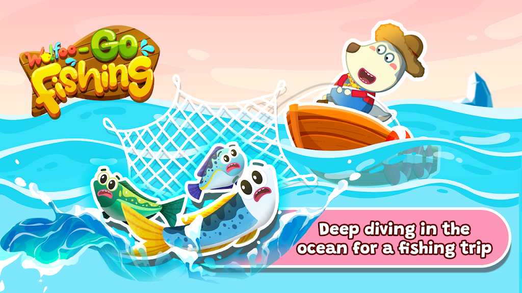 Wolfoo Baby Fishing For Kids