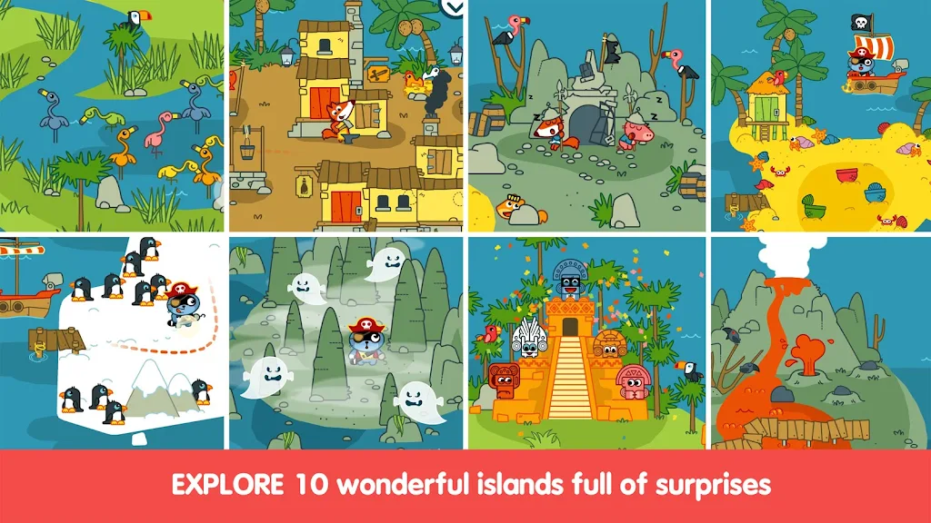 Pango Pirate : Adventure game