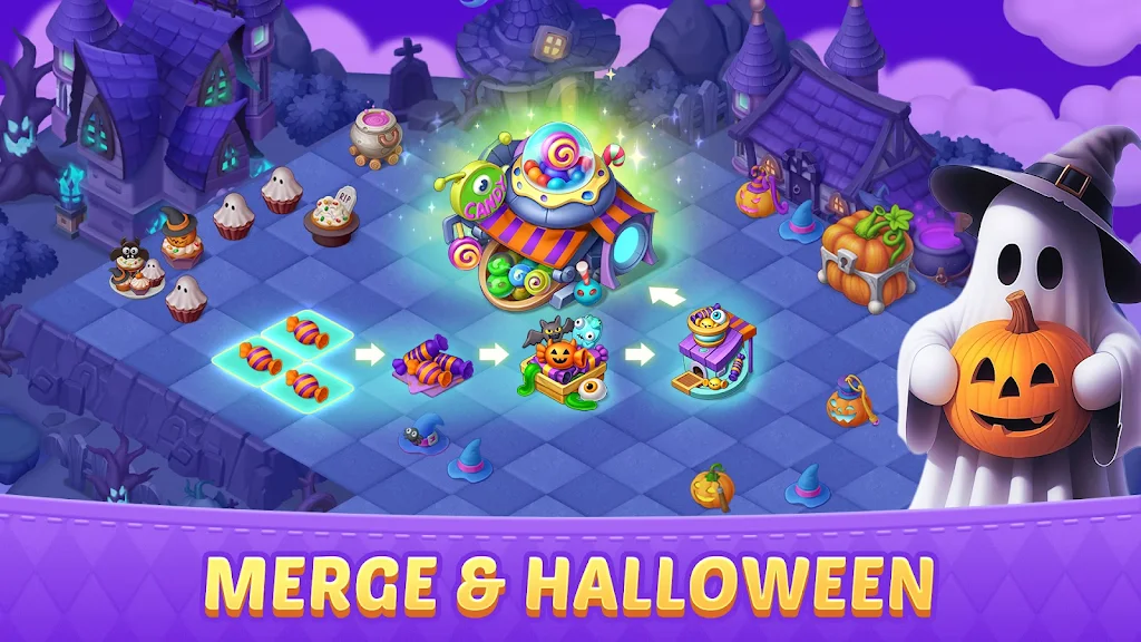 Merge Witches: Magic Puzzle