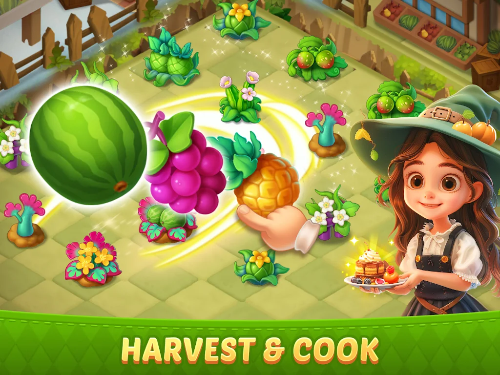 Merge Witches: Magic Puzzle