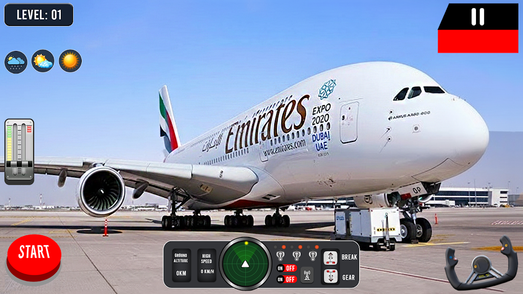 City Airplane Flight Simulator