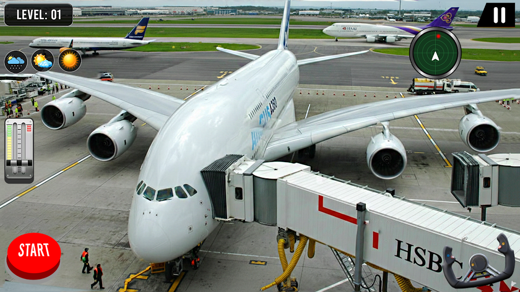 City Airplane Flight Simulator