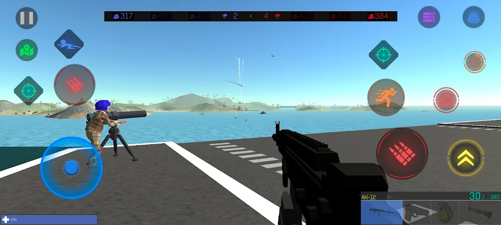 Battle Raven Field: Blue-Red