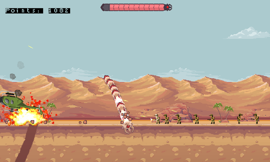 Deep Worm 2 - Worm attack