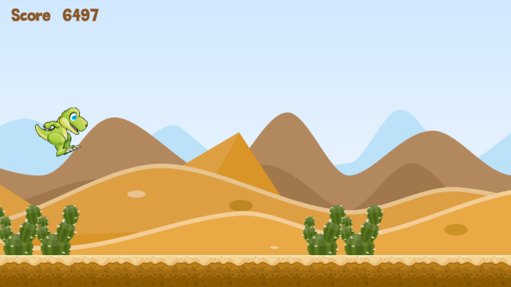 T-Rex Chrome Dino Game