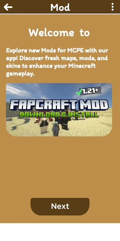FapCraft Mod For MCPE