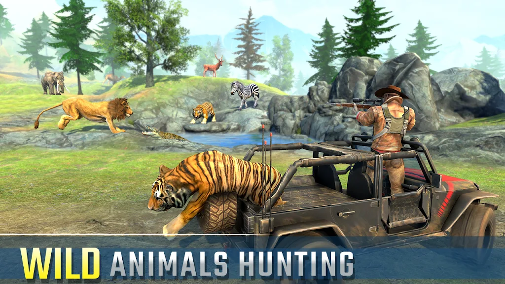 Wild Animal Hunting Games FPS