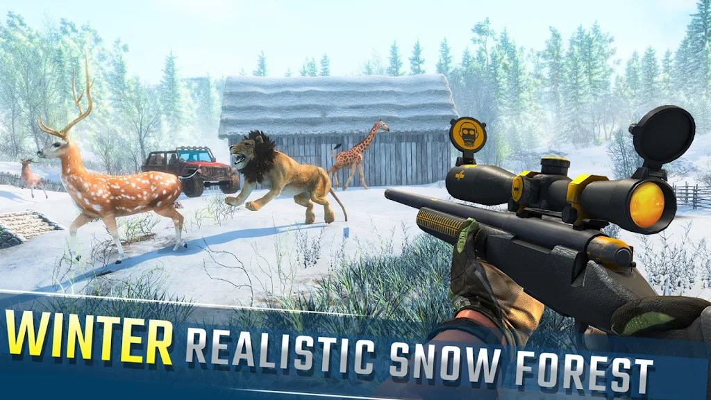 Wild Animal Hunting Games FPS