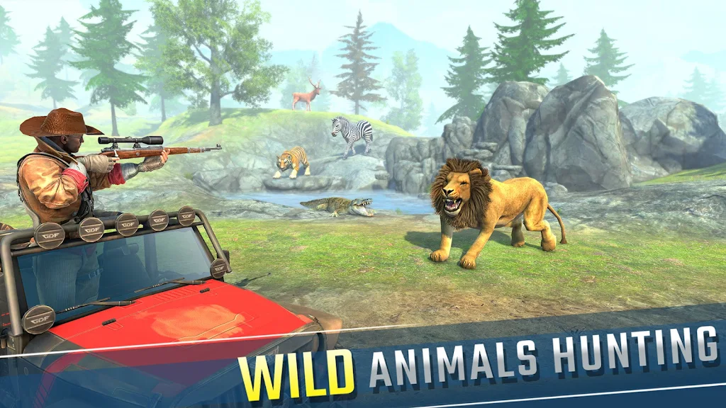 Wild Animal Hunting Games FPS