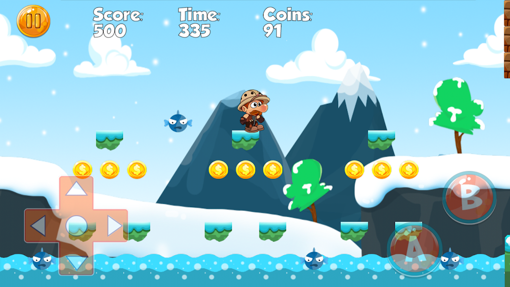 Super Dino Bros - Jungle World