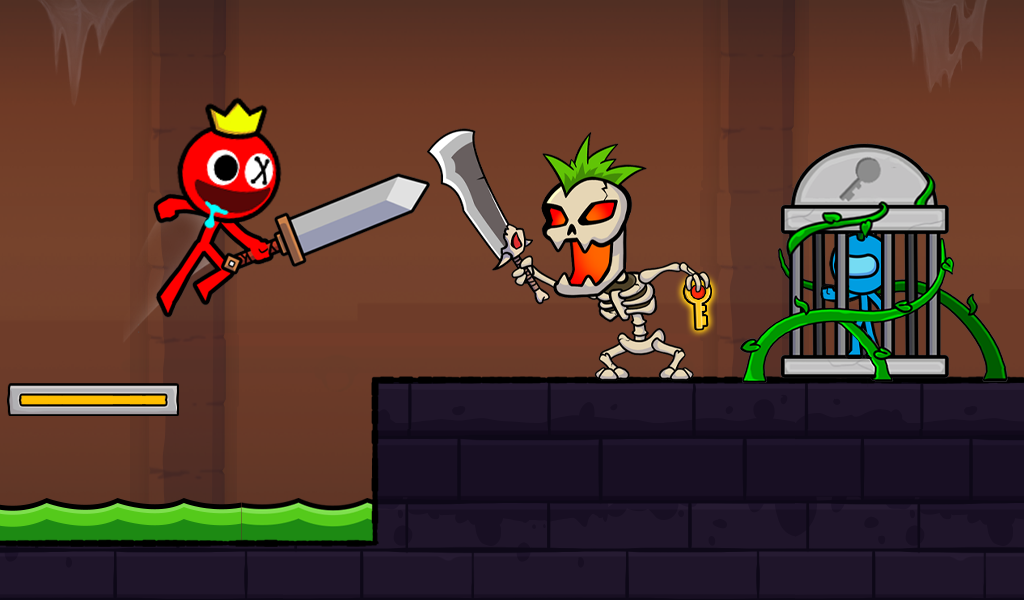 Red Stick Boy: Adventure Game