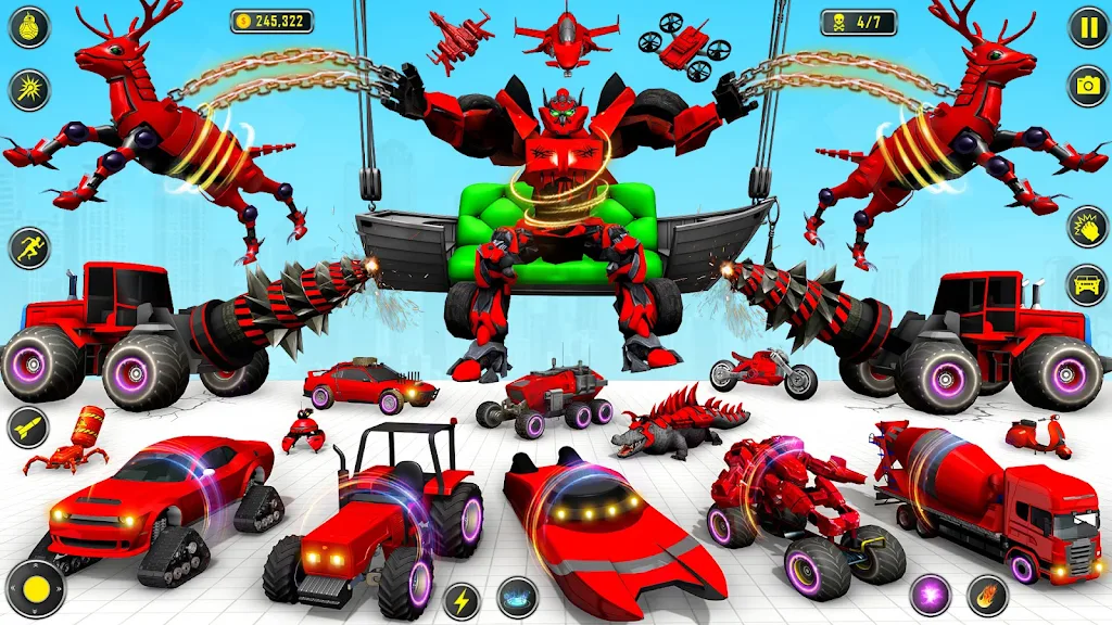 Deer Robot Car Game-Robot Game