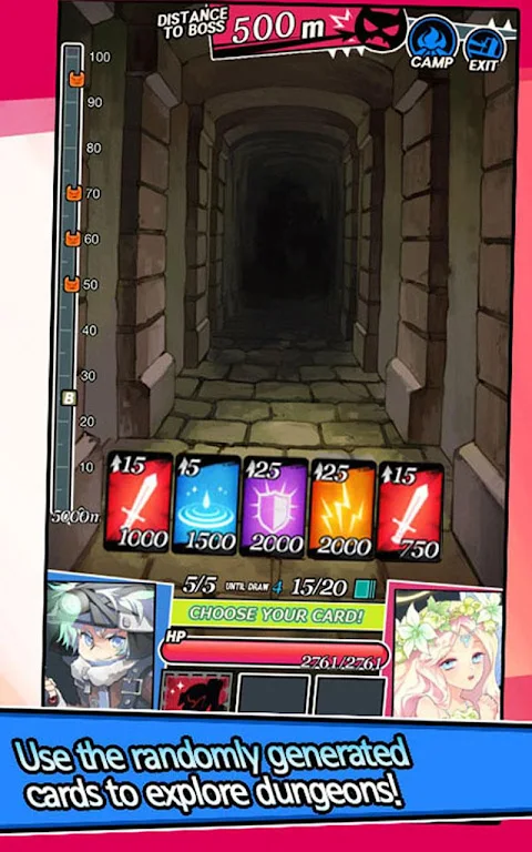 Dungeon&Girls: Card Battle RPG
