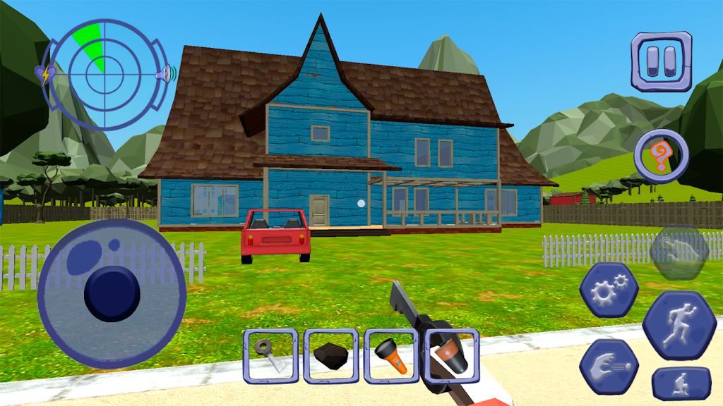 Scary Clown Man Neighbor