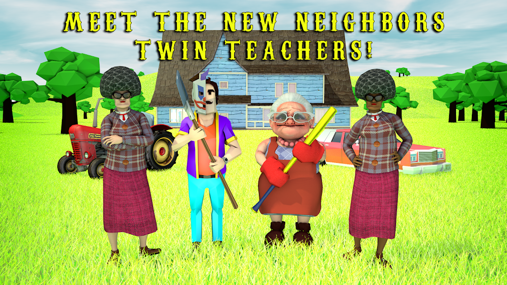 Scary Clown Man Neighbor