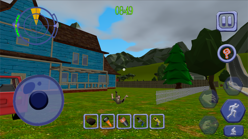 Scary Clown Man Neighbor