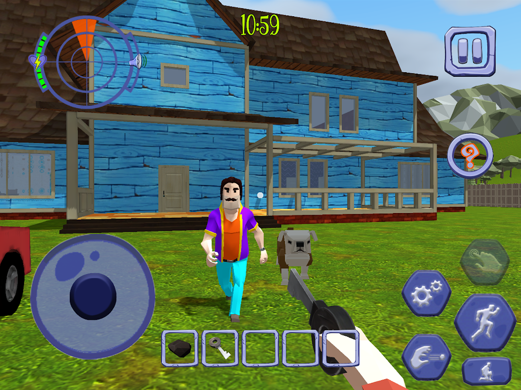 Scary Clown Man Neighbor