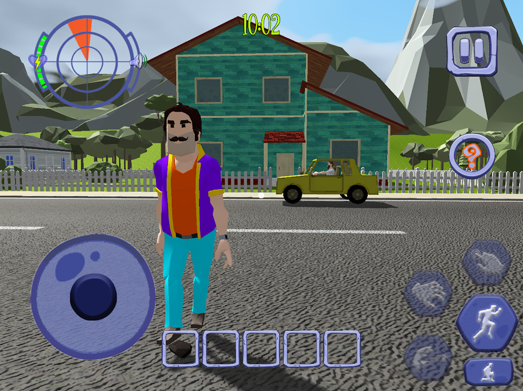 Scary Clown Man Neighbor