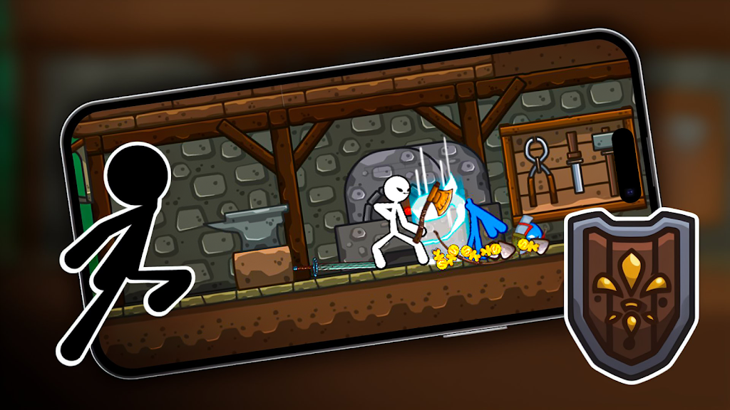 Stickman Archero Fight Game