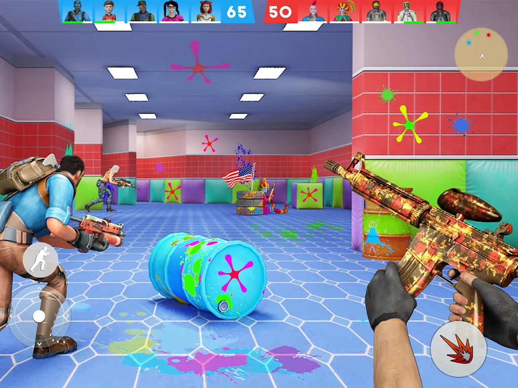 Paintball Shooting Game 3D