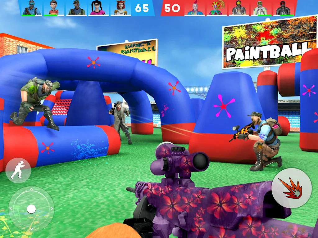 Paintball Shooting Game 3D