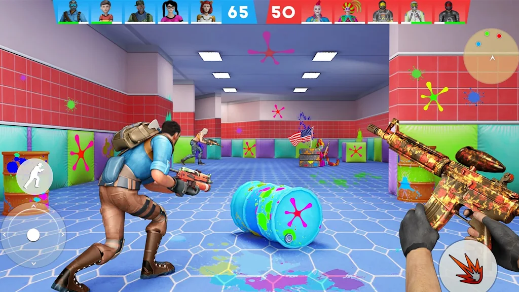 Paintball Shooting Game 3D