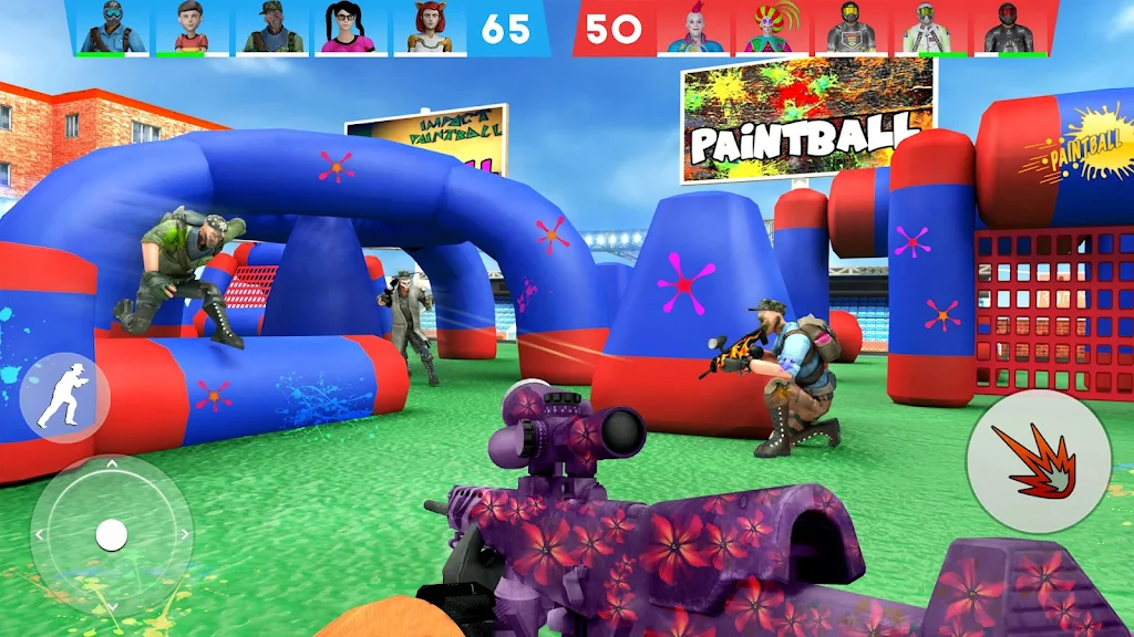 Paintball Shooting Game 3D