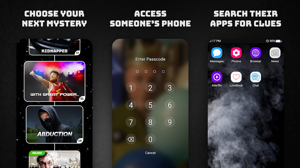Peek a Phone - Detective Game