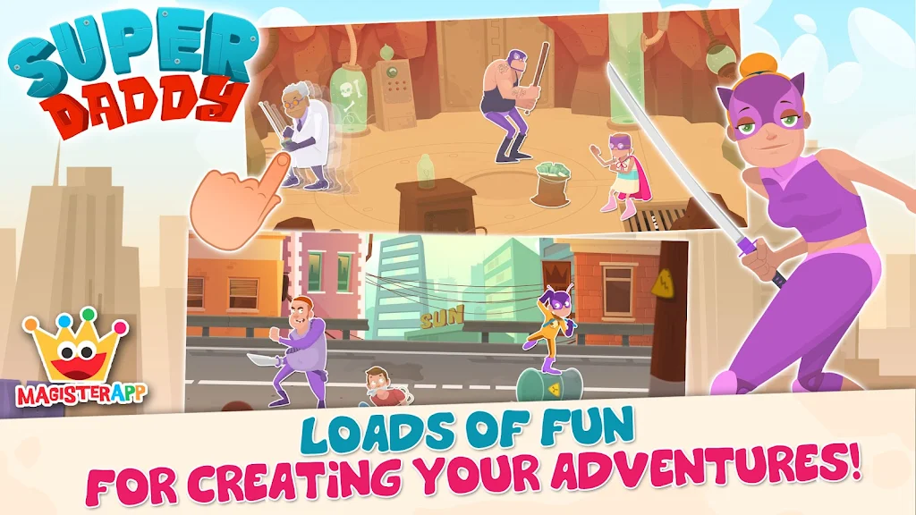 Super Daddy - Dress Up a Hero