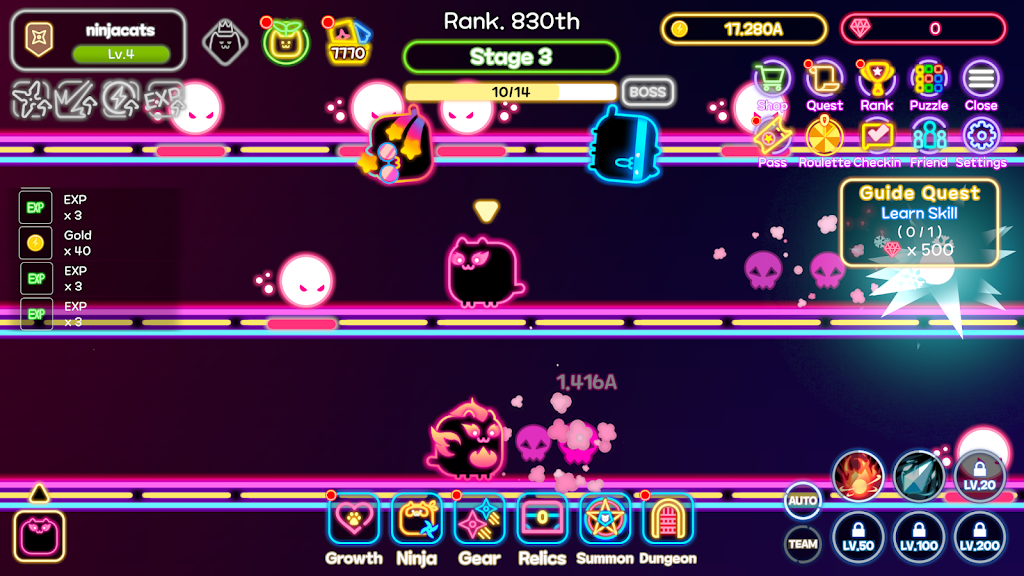 Ninja Cats - Idle RPG War