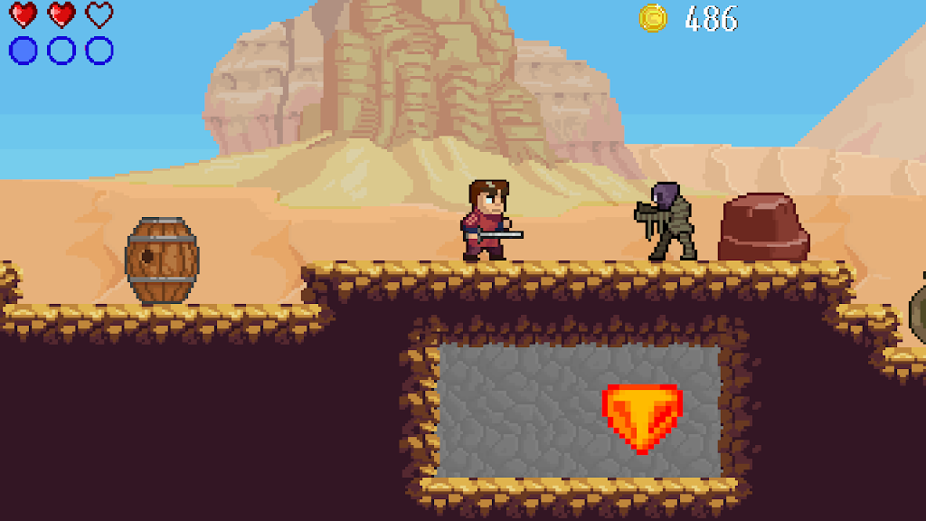 Elementus 2d platformer