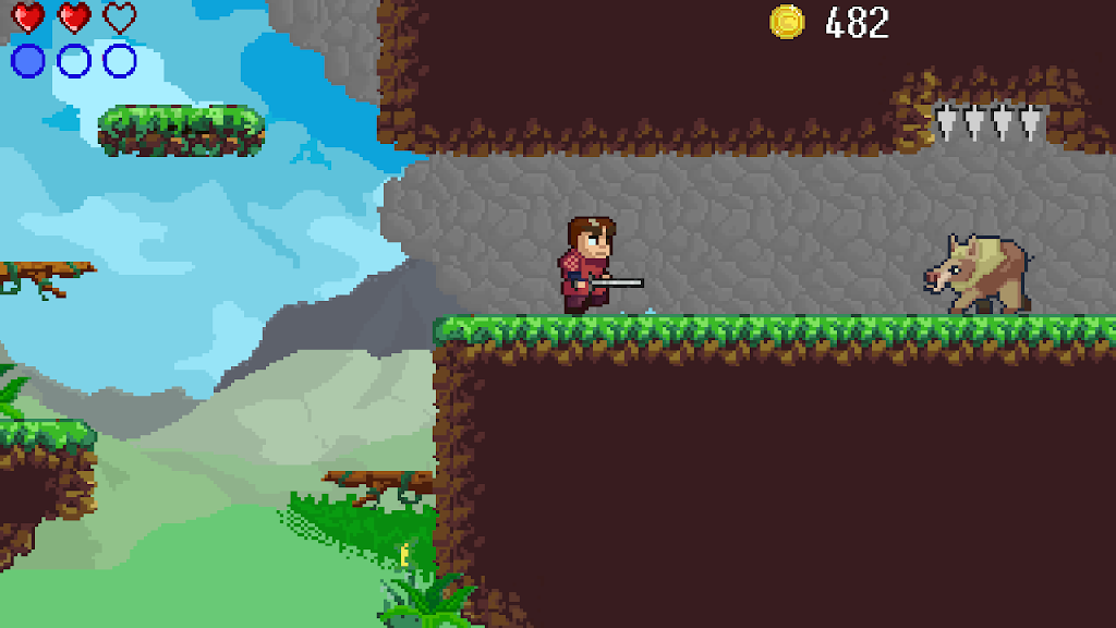 Elementus 2d platformer