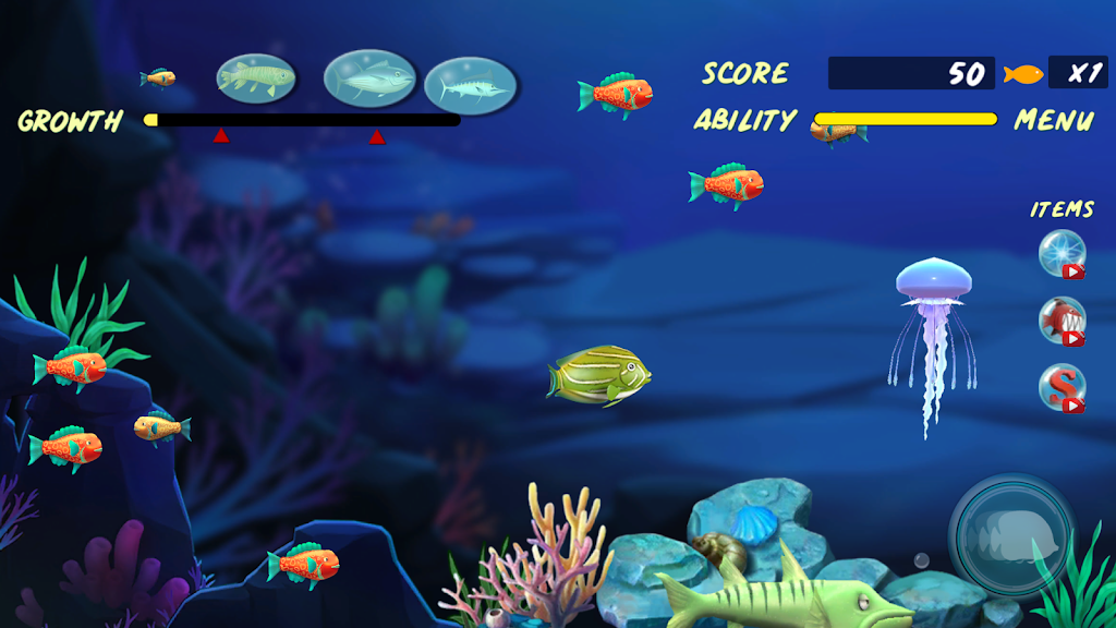 Let Me Eat :Big fish eat small