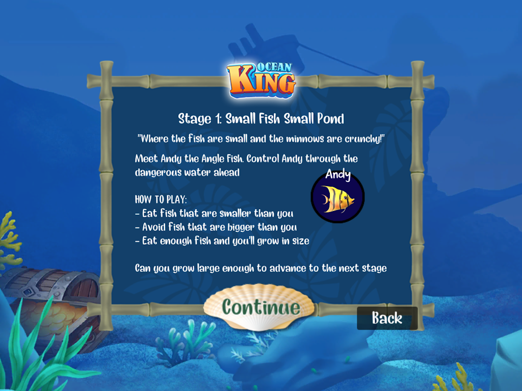 Let Me Eat :Big fish eat small