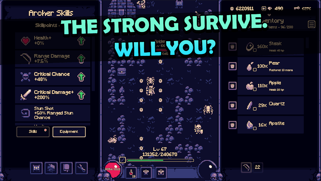 OneBit Adventure (Roguelike)