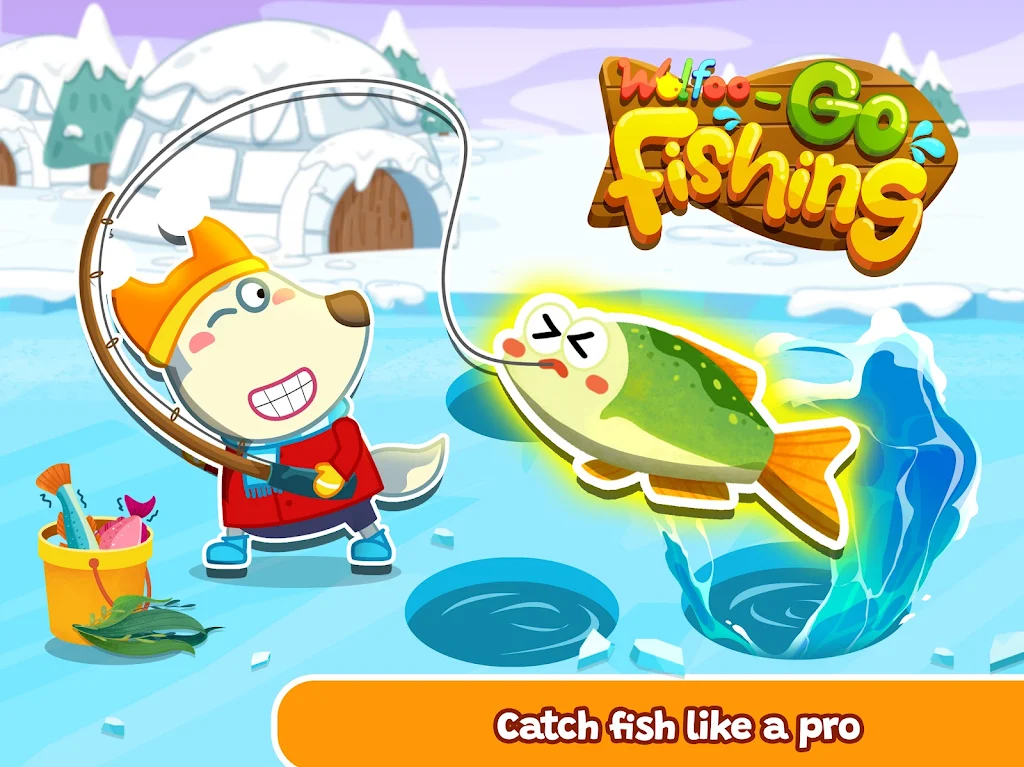 Wolfoo Baby Fishing For Kids